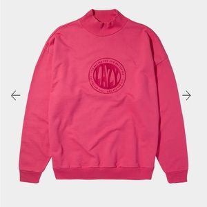 Lazy Oaf “Big Pink Sweatshirt”